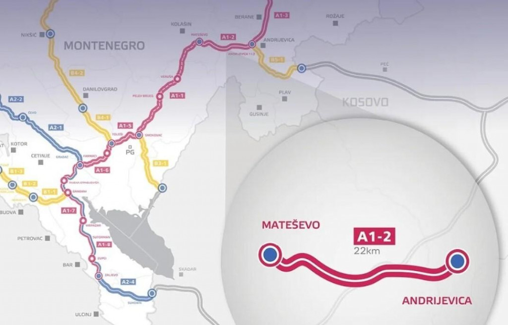 Od Mateševa do Andrijevice